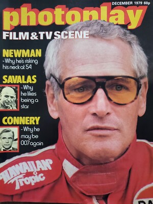 PHOTOPLAY DEC 1979  CONNERY, DIANA DORS,PAUL NEWMAN, HARRISON FORD, JODIE FOSTER