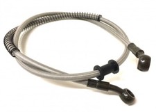 Universal Stahlflex Bremsleitung vorne 105 cm Bremsschlauch Motorrad Roller