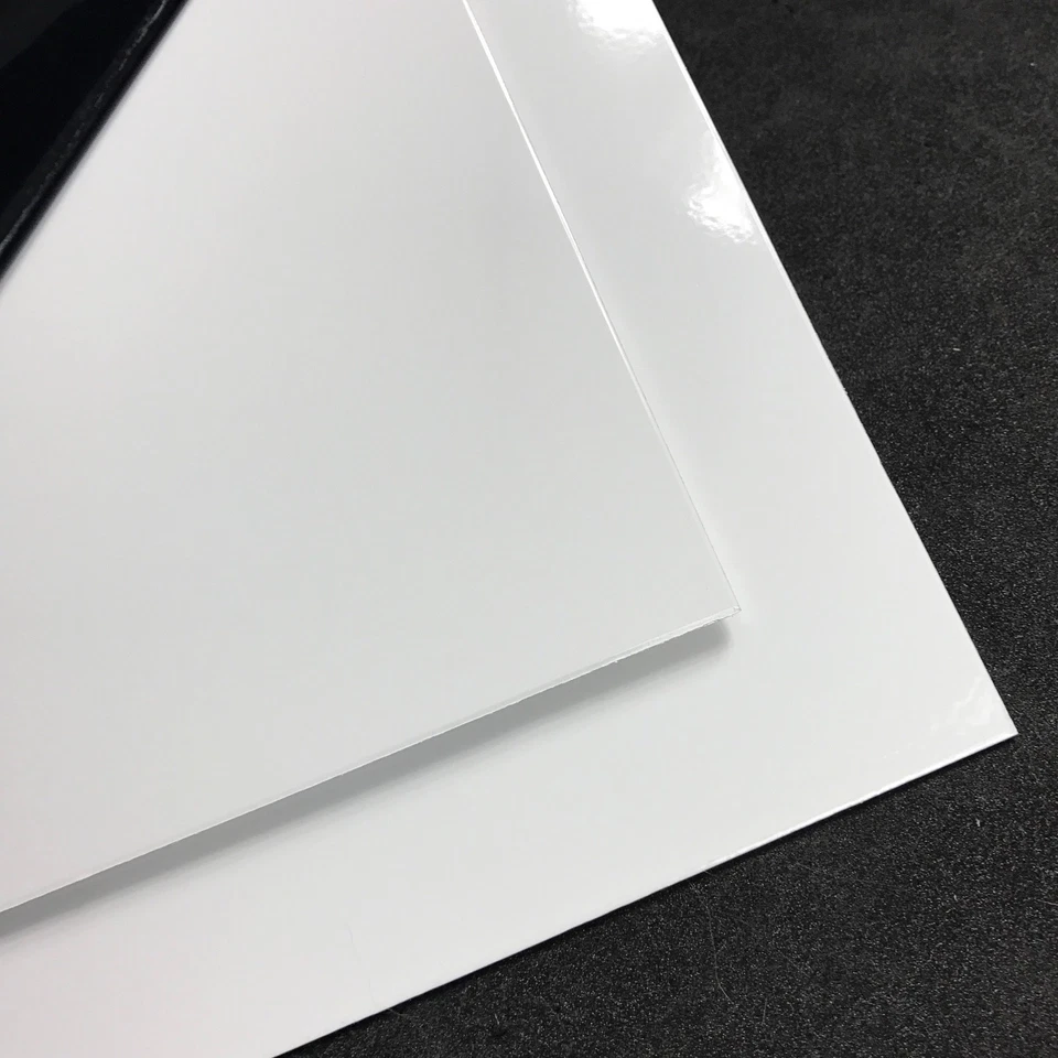 Aluminium Weiß Pulverbeschichtet Blech 1,5mm & 2,0mm dick - Bild 1 von 1