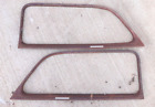 <!--F#f_0-->1940 Chevy Special 2dr Sedan DOOR WINDOW GARNISH TRIM MOLDINGS Original GM pair<!--F/-->
