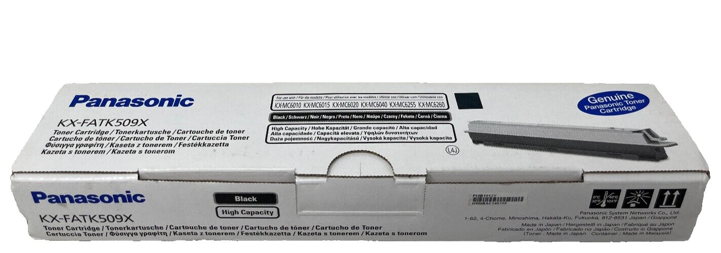 Panasonic Genuine/Original Cartuchos De Tóner De Impresora