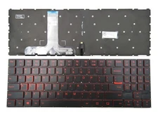 New OEM Lenovo Legion Y520 Y520-15IKB Y720 Y720-15IKB Red Backlit Keyboard US