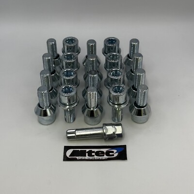 20x  M14x1.5 Tuner Wobble Variable Wheel Bolt, BMW-VIVARO Internal Drive 28mm OD