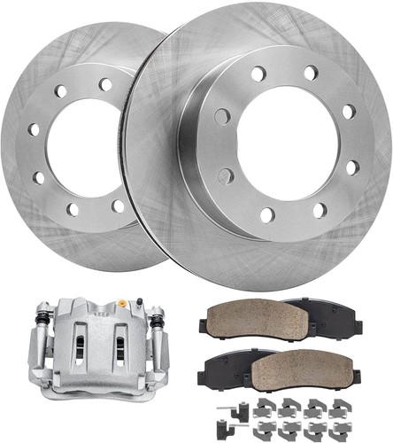 Front Rotors Brake Pads Kit For Ford E-250 E-350 Club Wagon Econoline Super Duty - Foto 8