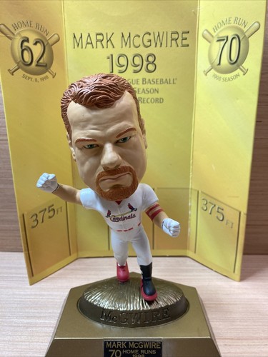 Mark McGwire 1998 Equity Sports Memorabilia 70 Home Runs Figurine Headliners - Picture 2 of 8
