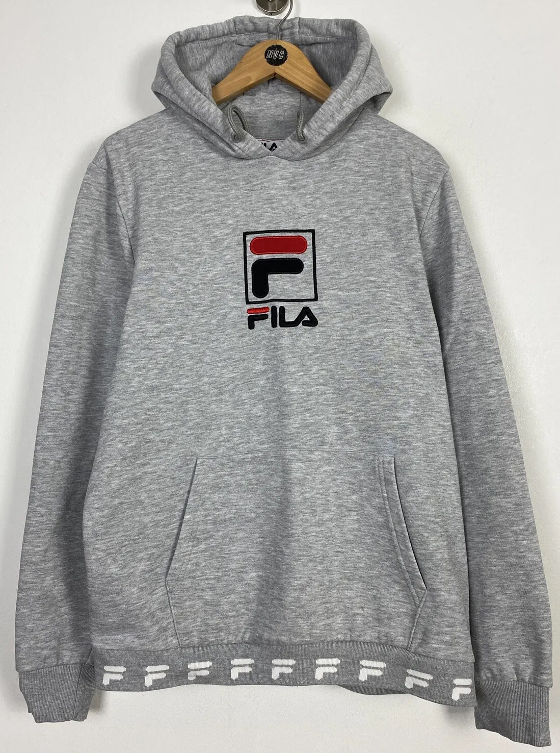Felpa con cappuccio uomo FILA media sportiva casual pullover