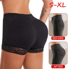 Womens High Waisted Shorts Butt Lift Yoga Pants FAKE ASS Booty Workout Leggings