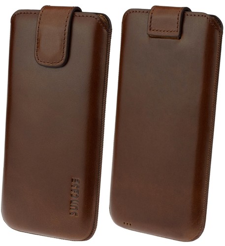 Custodia per Samsung Galaxy A6 Plus 2018 A6 + Protezione IN Pelle + Silicone - Foto 11 di 22