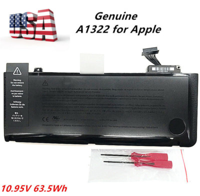 Genuine OEM A1322 Battery For Apple MacBook Pro 13''A1278 Mid 2009 2010 2011 2012
