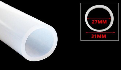 Tubo de agua de goma de silicona de 1 metro manguera de goma tubo de goma - Imagen 7 de 19