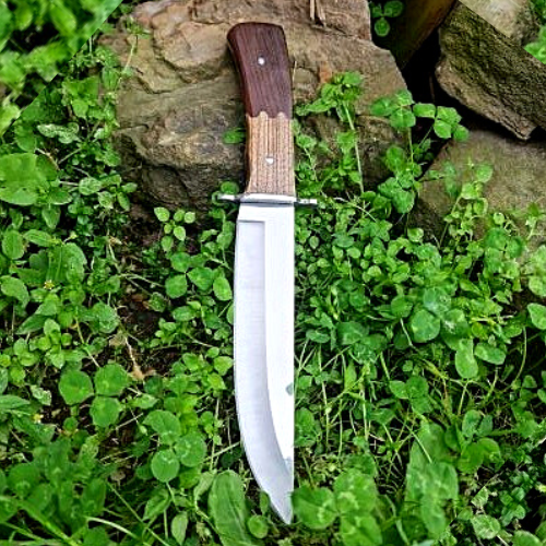 COLUMBIA Fixed Blade Large Knife Bowie Camping Hunting Survival Pocket