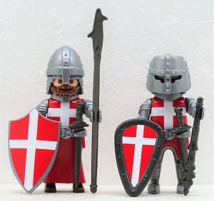 MALTESER RITTER VALETTA ROT SUPER SET A PLAYMOBIL zu Kreuzritter