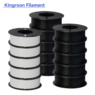 3D Printer Filament 10KG PLA PETG Matte High Speed 1.75mm Spools Bundles 1KG