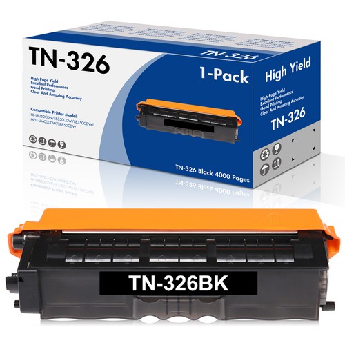 1x Toner Black Compatible with Brother TN-326 HL-L 8350 CDWT HL-L 8350 Series
