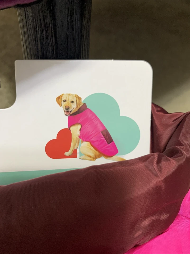 Abrigo Chaleco Boots & Barkley Rosa Puffa Perro Talla MEDIANO Foto 3 de 4