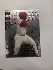 1996 Stadium Club Bash and Burn #BB3 Reggie Sanders MEMBERS CHOICE parallel