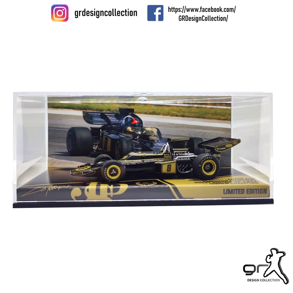 Emerson Fittipaldi - Lotus 72D - F1 World Champion 1972 / Altaya - IXO / 1:43 - Immagine 2 di 4