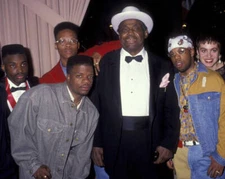 Bell Biv Devoe Willie Dixon at BMI Music Awards on May 21 1991 at - Old Photo
