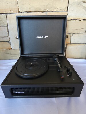 Vintage Record Player - Crosley Voyager Limited Edition Bluetooth - Black