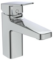 Ideal Standard Ceraplan Waschtischarmatur H90 Chrom Mit Zugknopf-Ablaufgarnitur