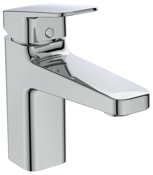 Ideal Standard Ceraplan Waschtischarmatur H90 Chrom Mit Zugknopf-Ablaufgarnitur-image