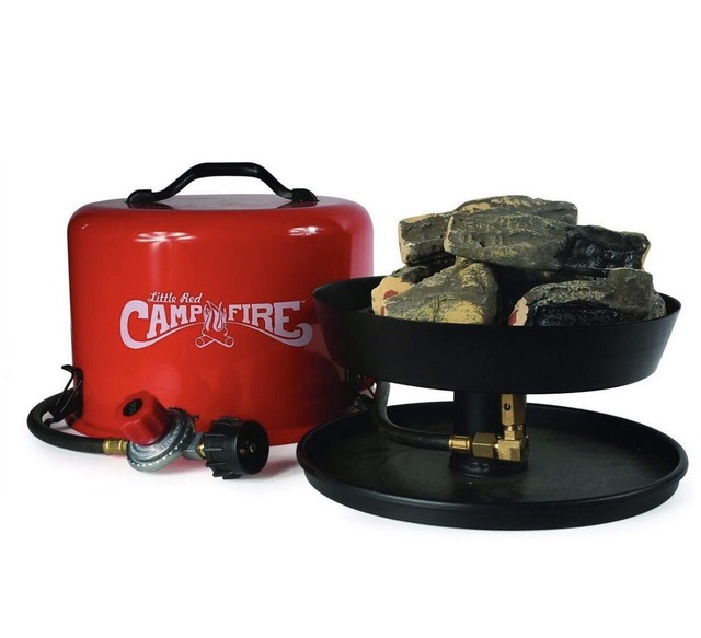 Camco Little Red Campfire 11 25 Inch Portable Propane Outdoor Camp