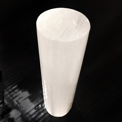 #ad XL Selenite Tower Polished 6 quot; Cylinder Selenite Harmonizer Crystal Column $17.98