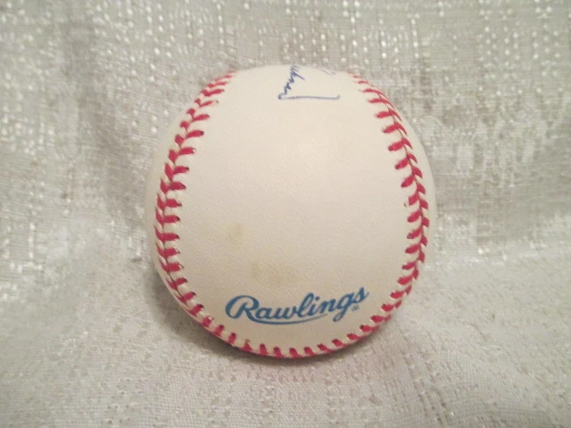 Harmon Killebrew Minnesota Twins Signed American League Gene Budig Baseball JSA - Image 4 of 4