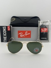 Ray-Ban RB3025 001 58 Gold Aviator 58mm Sunglasses