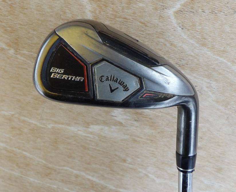 CALLAWAY BIG BERTHA 7 IRON ONLY 30 LOFT REGULAR FLEX SPEEDSTEP STEEL SHAFT 2015