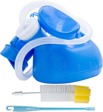 Urinals for Men and Women, 2000Ml Portable Urinal Spill Proof Thick Firm Female