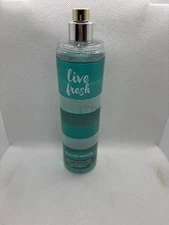 Live Fresh Seaside Breeze Fine Fragrance Mist 8 oz – Rare & Discontinued