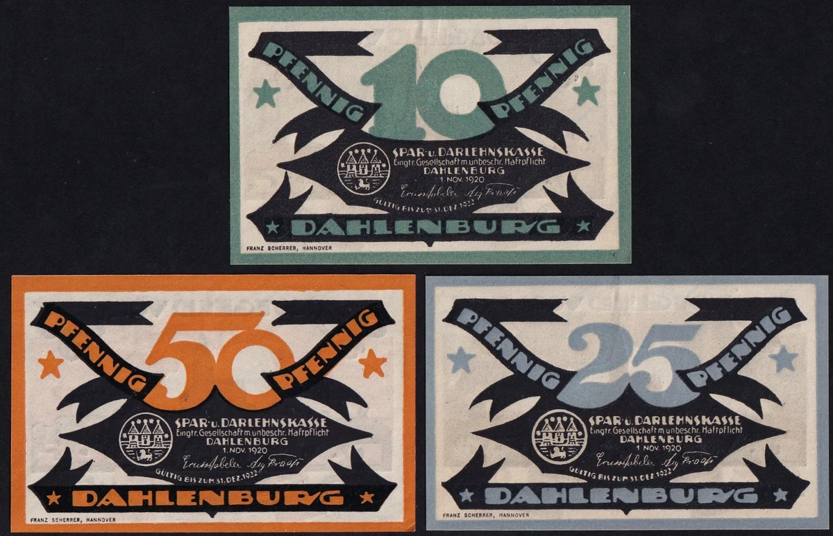 Emergency Issue German Paper Money for sale | eBay