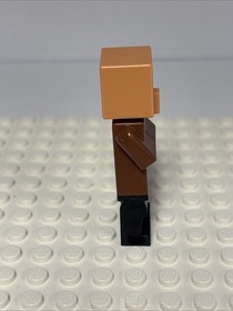 Lego Minecraft Villager Reddish Brown Minifigure 21138 21128