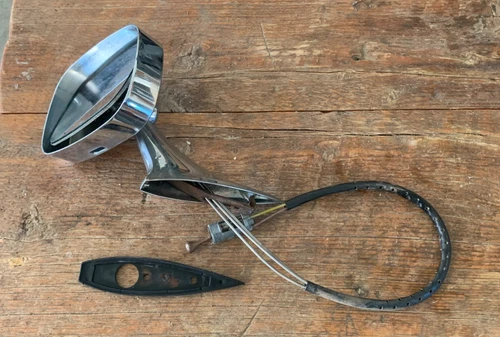 1979-1983 Jeep Grand Wagoneer OEM Chrome Driver Side Rear View Mirror