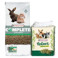 VERSELE-LAGA Complete Cuni Adult 1,75 Kg + Timothy Hay Timotheeheu 1 Kg