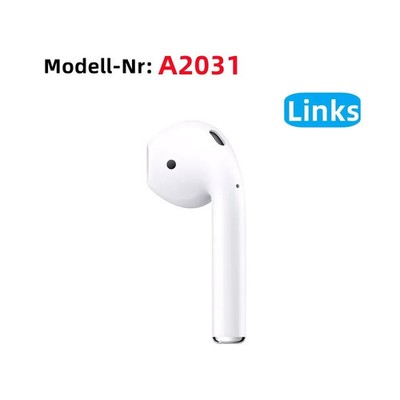 Für Apple AirPods 2nd Generation Kopfhörer Linke A2031 Ersatz
