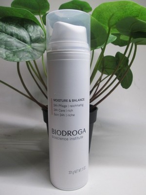 BIODROGA MOISTURE & BALANCE 24hr care rich cream 201G /7.1 oz  pro size   NEW