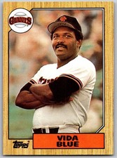 ⚾ 1987 Topps #260 Vida Blue San Francisco Giants