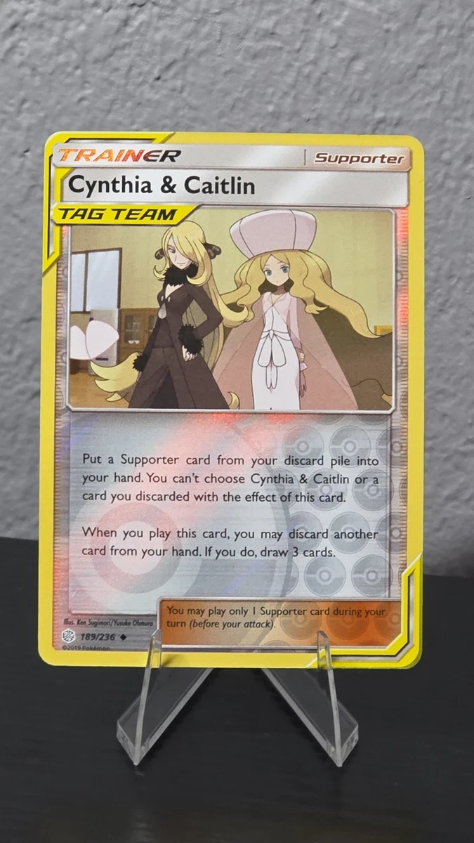 Cynthia & Caitlin Pokémon TCG Cards for sale | eBay