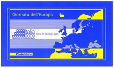 2009 ITALIA Libretto - Italia 2009 – giornata dell’Europa - 5 val MNH