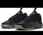 Nike Air Jordan Luka Doncic 2 Black/Purple Mavericks Cosmic Galaxy 2023 Size 13