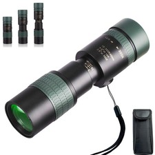 10-300X40 Monoculars for Adults High Powered  Zoom Monocular Telescope with BAK4