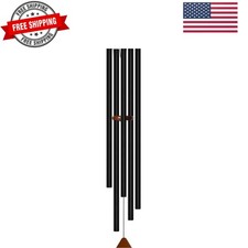 Campanas de viento de 60"" para tono profundo exterior, campana de viento grande, 5 tubos de alta resistencia...