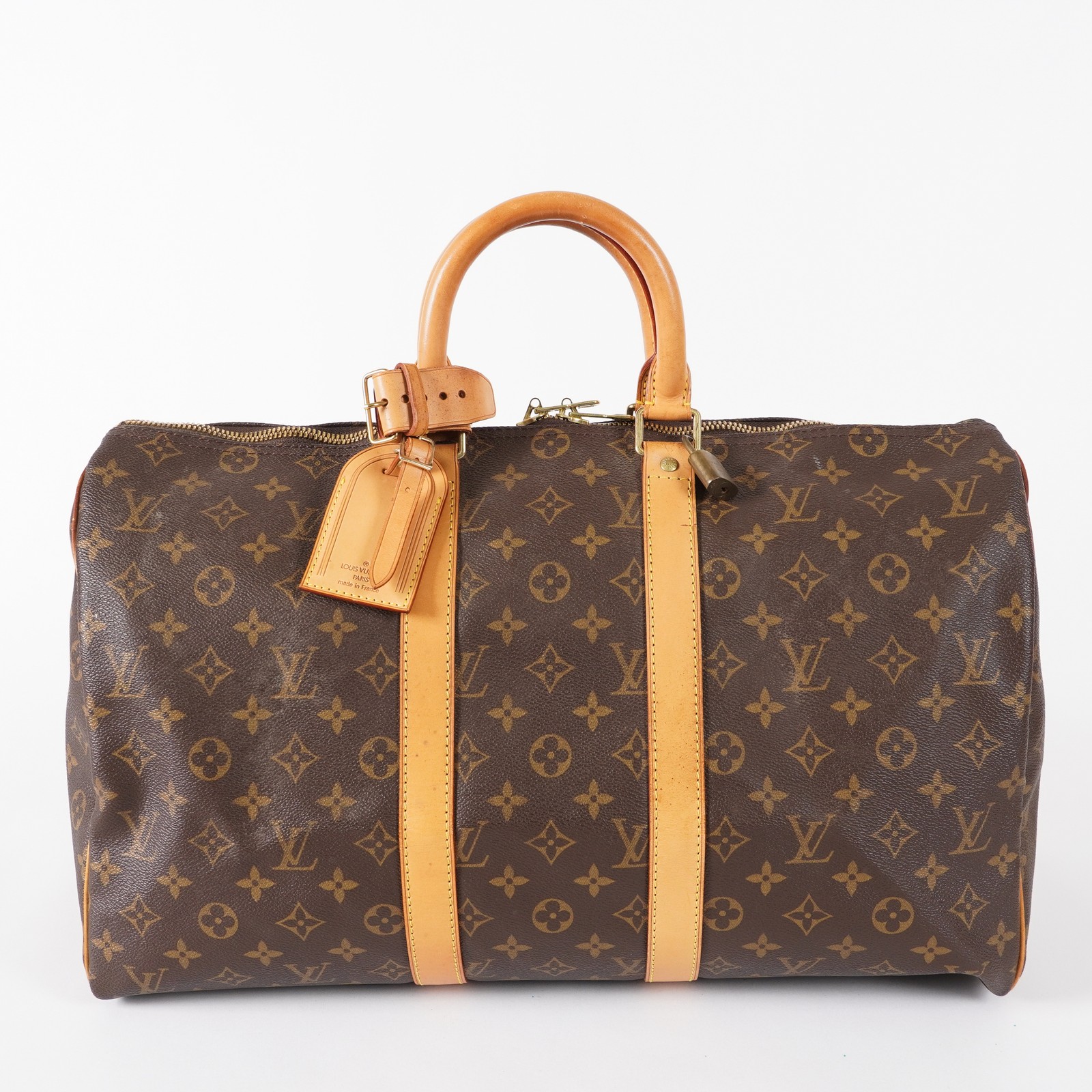 Louis Vuitton Keepall 45 Monogram Canvas Boston Travel Bag M41428 03E577040011
