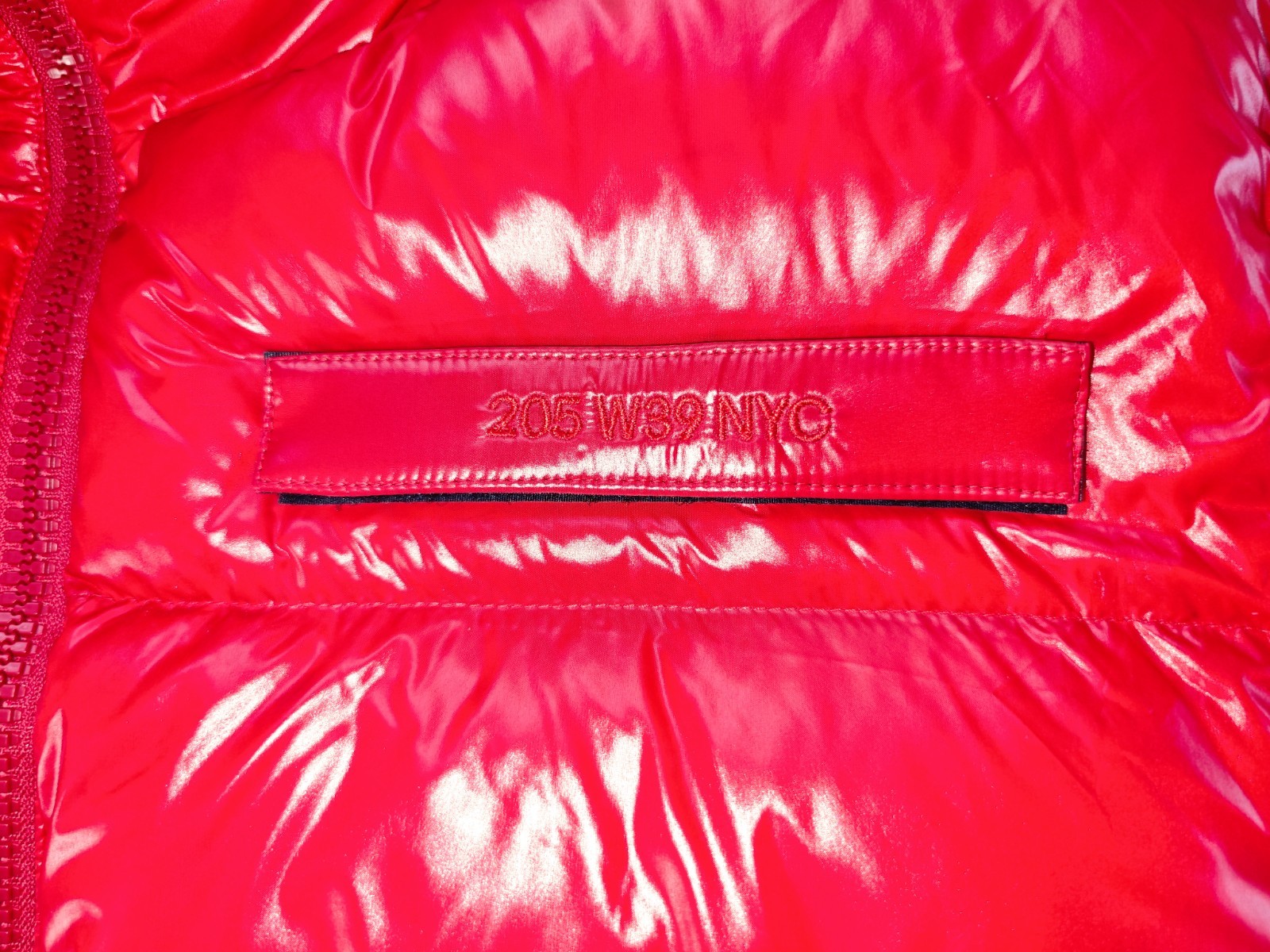 RARE Oversized Puffer by Calvin Klein / Raf Simons in Red Size US 6, IT 42, FR image 2