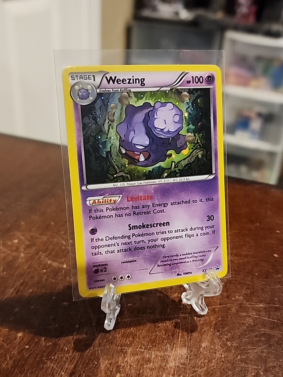 Weezing - XY163 - Black Star Promo - Pokemon Card - LP