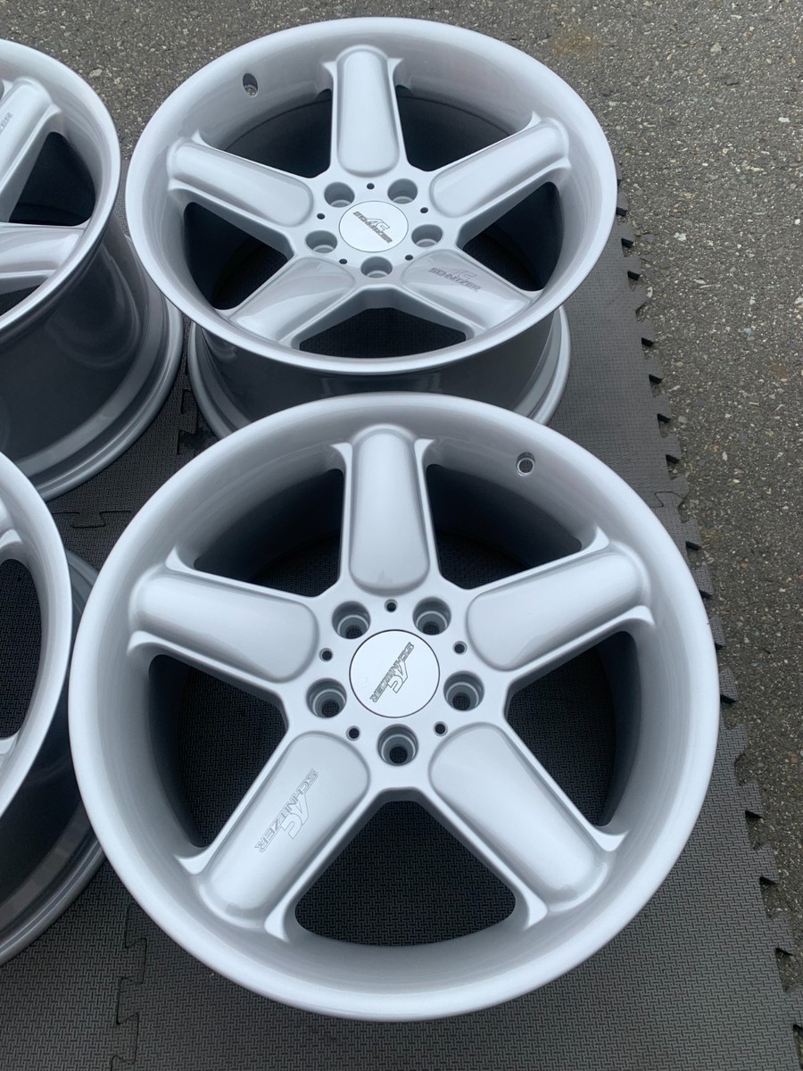 RARE Set of 18X8.5 18X9.5 Genuine AC Schnitzer Type 2 restored to