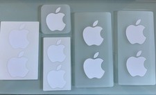 Apple Logo Stickers - 9 included as pictured