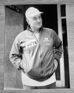 Foto promo Carlo Mazzone Lecce 1989 Bartoletti cm 18 x 24 calcio 15